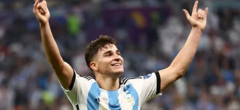 Julián Álvarez será nuevo jugador de Atlético Madrid / AFP