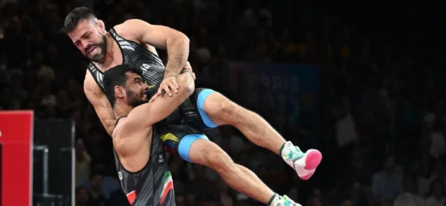 Andrés Muñoz en París 2024 - AFP