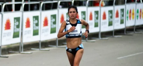 Angie Orjuela - Atleta colombiana en París 2024 - AFP