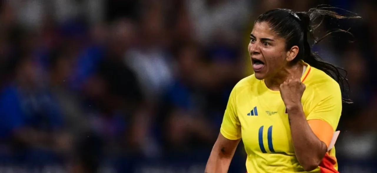 Catalina Usme, jugadora de la selección Colombia femenina / AFP