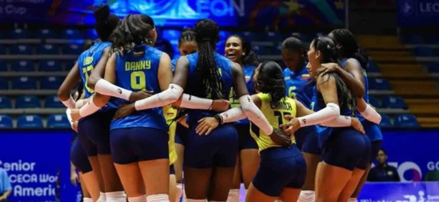 Colombia venció a Perú y cayó con República Dominicana - Instagram: @norceca_info