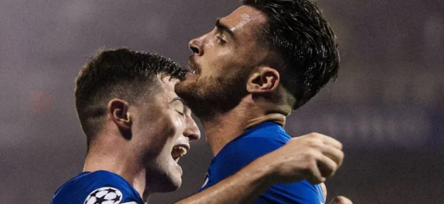 Dynamo Zagreb goleó a Qarabag en el juego de ida - X: @@gnkdinamo