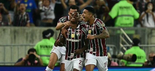 Jhon Arias marcó y asistió en el juego de vuelta ante Gremio - AFP