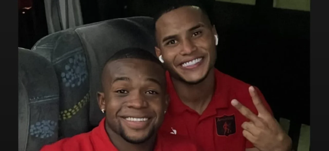 Jader Quiñones y Felipe Gómez en América de Cali - Instagram: @jaderquinonesc