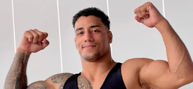 Jair Alexis Cuero, luchador grecorromano de Colombia - Instagram: @alexiscuero2020