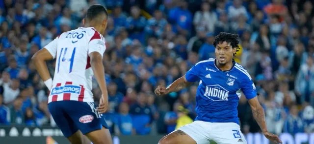 Juan Carlos Pereira, jugador de Millonarios | VizzorImage / Diego Cuevas