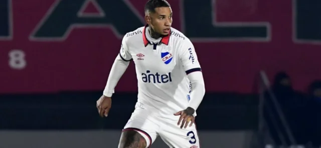 Juan Izquierdo, jugador de Nacional de Uruguay / AFP