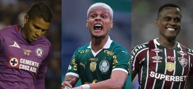 Kevin Mier, Richard Ríos y Jhon Arias - AFP