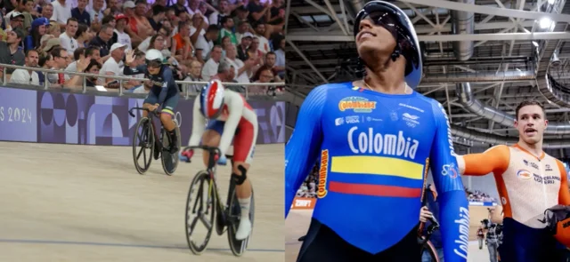 Kevin Quintero y Martha Bayona siguen en París / AFP