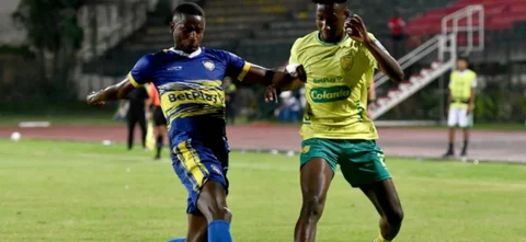 Leones empató con Boca Juniors de Cali - VizzorImage / Luis Benavides