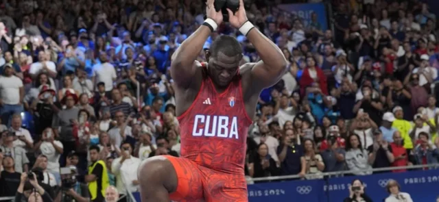 Mijaín López en París 2024 / AFP