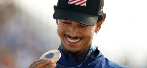 Nyjah Huston - Odd ANDERSEN / AFP