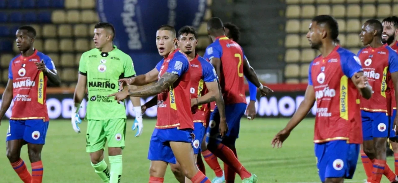 Pasto derrotó a Junior / VizzorImage / Leonardo Castro