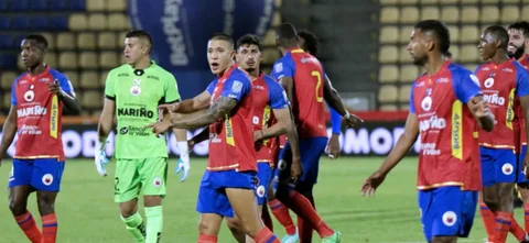 Pasto derrotó a Junior / VizzorImage / Leonardo Castro