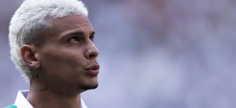 Richard Ríos en Palmeiras de Brasil - AFP
