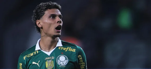 Richard Ríos en Palmeiras - AFP