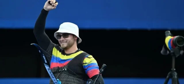 Santiago Arcila durante los Juegos Olímpicos de París 2024 / COC