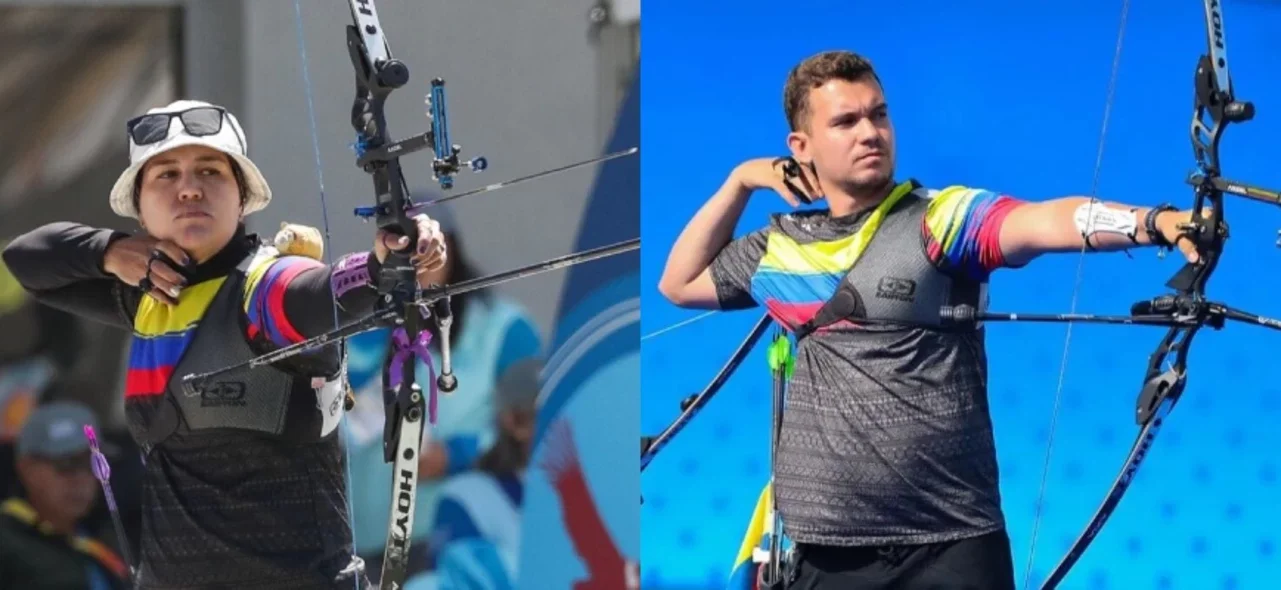 Ana María Rendón y Jorge Enríquez, eliminados en tiro con arco / Fotos tomadas del COC