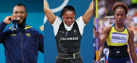 Yeison López, Mari Sánchez y Valeria Araujo - Comité Olímpico Colombiano/Juegos Olímpicos