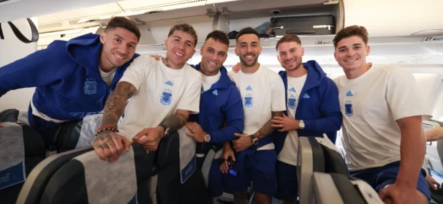 Argentina llegó este domingo a Barranquilla. / X: @Argentina