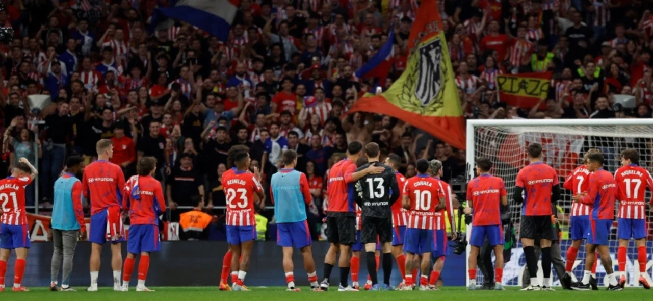 Atlético Madrid sancionó a uno de sus socios /AFP