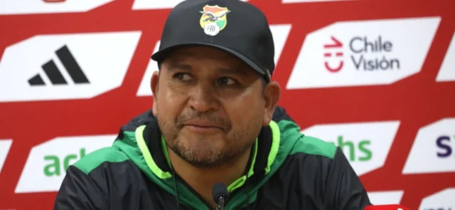 Óscar Villegas es el seleccionador de Bolivia.