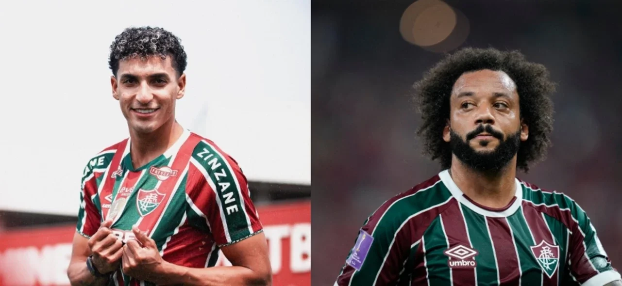 Gabriel Fuentes fue recibido por Marcelo en Fluminense.