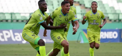 Victoria para Internacional sobre Quindío - VizzorImage / Samir Rojas