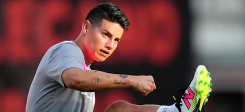 James Rodríguez habló sobre sus objetivos con Rayo Vallecano / AFP