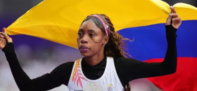 Karen Palomeque, atleta colombiana en los Juegos Paralímpicos París 2024. / CPC