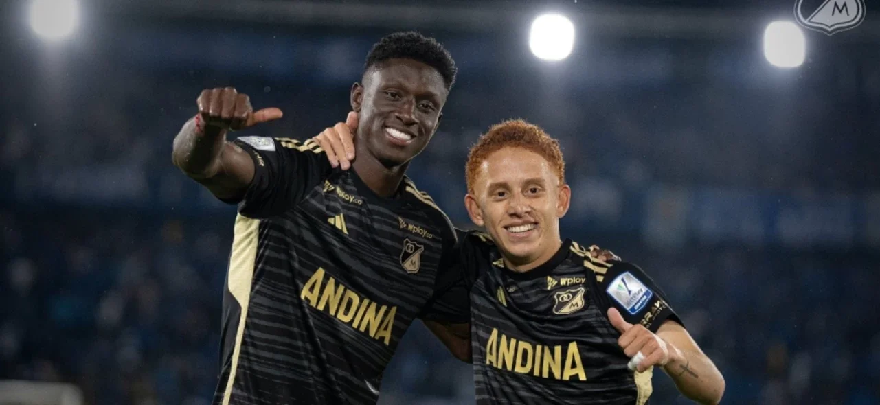 Millonarios goleo en su casa a Envidado en la Liga BetPlay / @MillosFCoficial