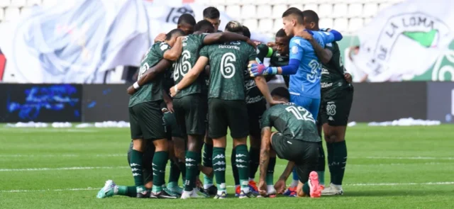 Deportivo Cali perdió su último partido frente a Fortaleza por Copa BetPlay /VizzorImage / Daniel Ocampo