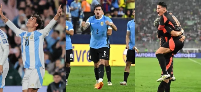 Colombia empató contra Perú y se mantiene en el tercer puesto / AFP