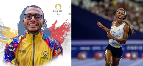 Colombia amaneció con dos medallas de bronce / @COLParalimpico /AFP