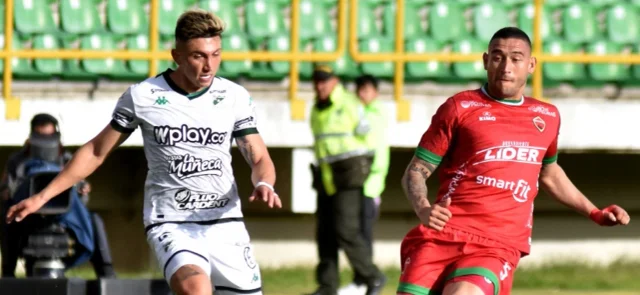 Fabián Ángel y Mateo Rodas en Patriotas vs. Cali - VizzorImage