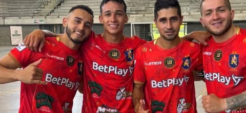 Rionegro Futsal derrotó a Real Antioquia por la Liga BetPlay de Futsal - Instagram: @julian_quintero.7