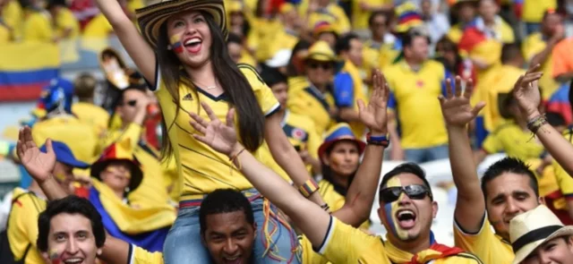 Afición de la selección Colombia / AFP