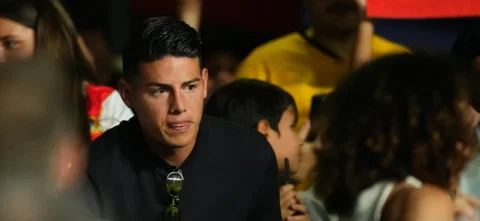 James Rodríguez disputó su primera final de la Copa América en 2024 - AFP