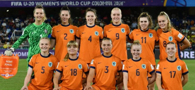 Plantel titular de la selección de Países Bajos Femenino - VizzorImage