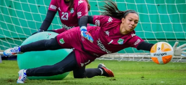 Luisa Agudelo consiguió el título de la Liga BetPlay Femenina Dimayor con Cali / Foto: Cali Femenino