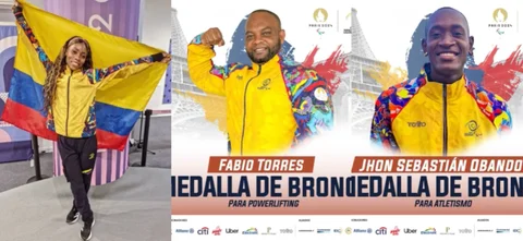 Colombia aumenta su palmarés en los Juegos Paralímpicos / @COLParalimpico