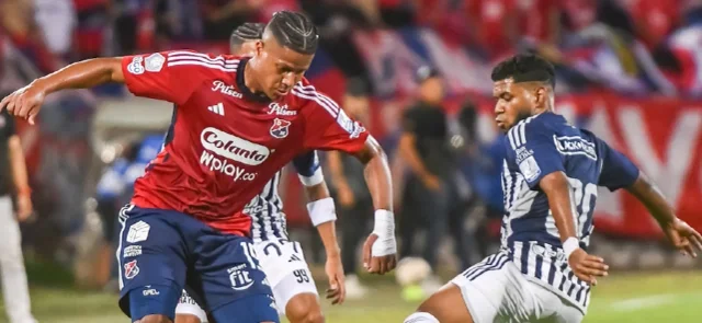 Medellín vs. Junior por los octavos de la Copa BetPlay 2024 - VizzorImage