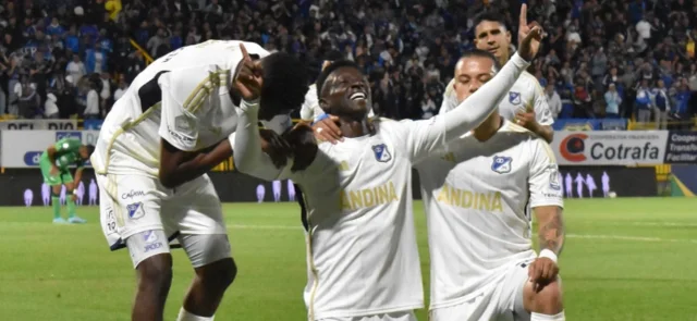 Millonarios logró su primera victoria de visitante en este semestre / VizzorImage / Felipe Caicedo