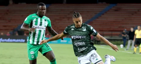 Nacional y Cali empataron en Medellín. / VizzorImage.