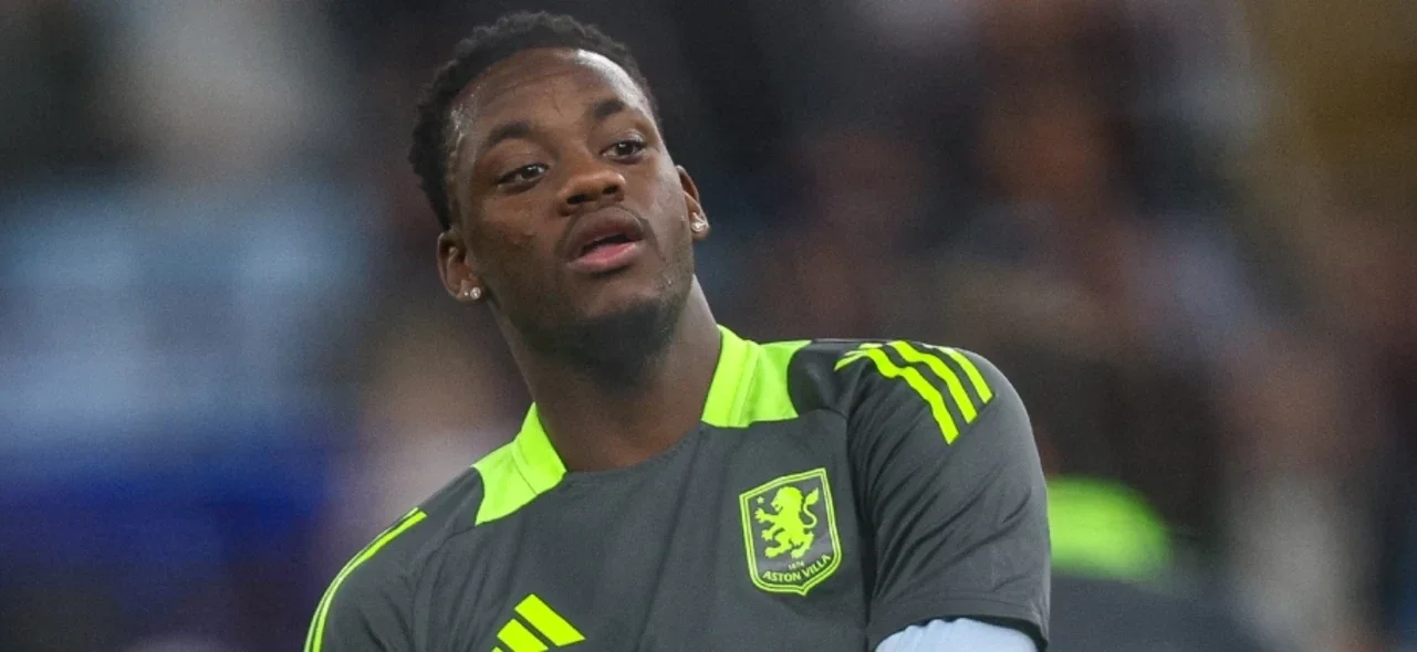 Jhon Durán jugó un gran partido con Aston Villa. / AFP.