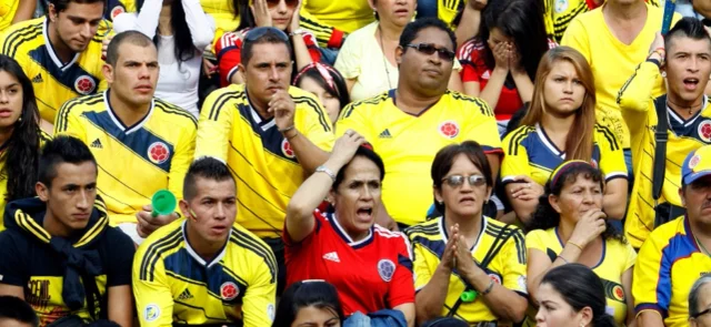Hinchas de la selección Colombia / VizzorImage/ Santiago Osorio