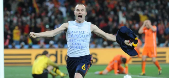 Andrés Iniesta preocupó a sus seguidores / AFP