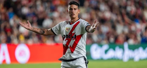 Un directivo de Rayo Vallecano habló de James Rodríguez / AFP