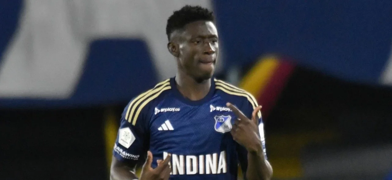 Jhon Emerson Córdoba le dio la victoria a Millonarios
