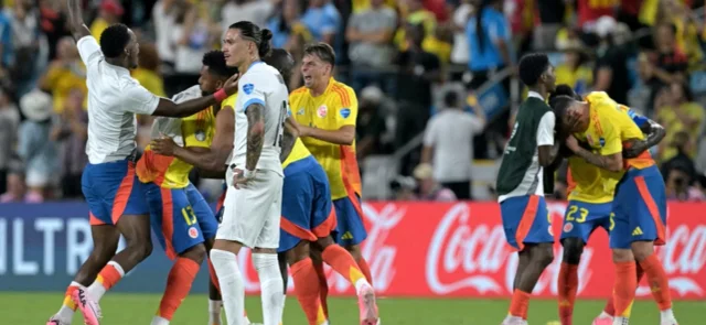 Colombia eliminó a Uruguay